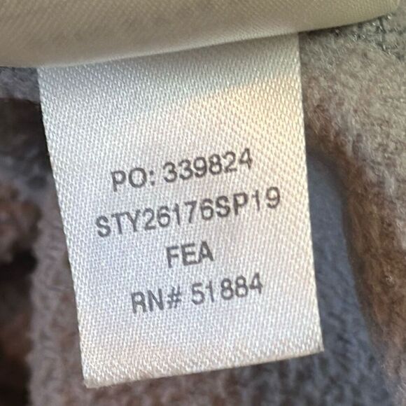 Patagonia Men's Micro D Fleece Pullover Size L Large Gray Quarter Zip 26176 - Picture 7 of 7